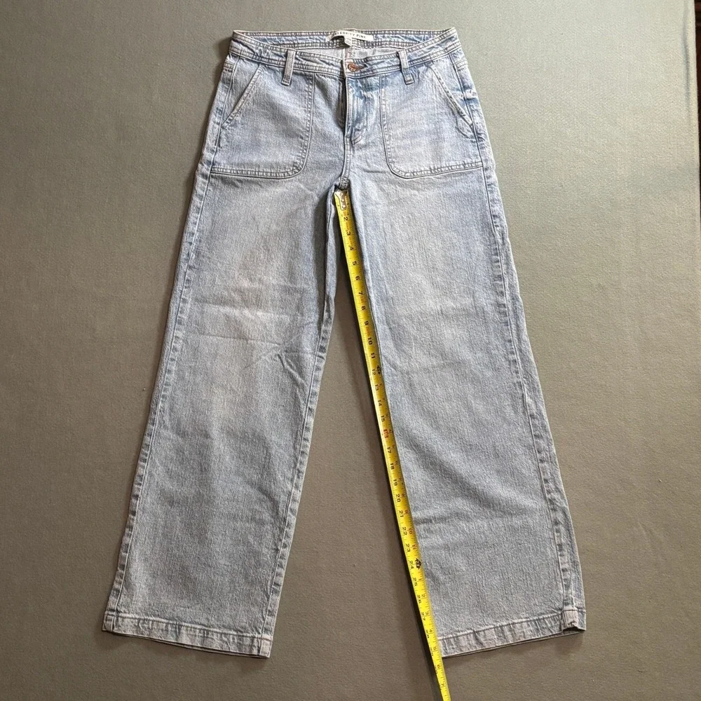 Celebrity Pink Womens 9/29 High Rise Wide Leg Jeans Light Wash Blue Y2K Skater